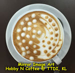 Latte Art in Malaysia - Mirror Image